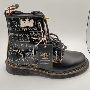 Dr. Martens 1461 Jean-Michel Basquiat Black Boot